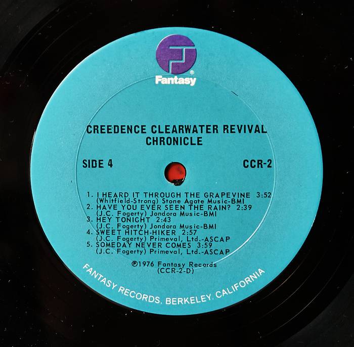 Creedence Clearwater Revival Chronicle The 20 Greatest Hits [lp label d usa]